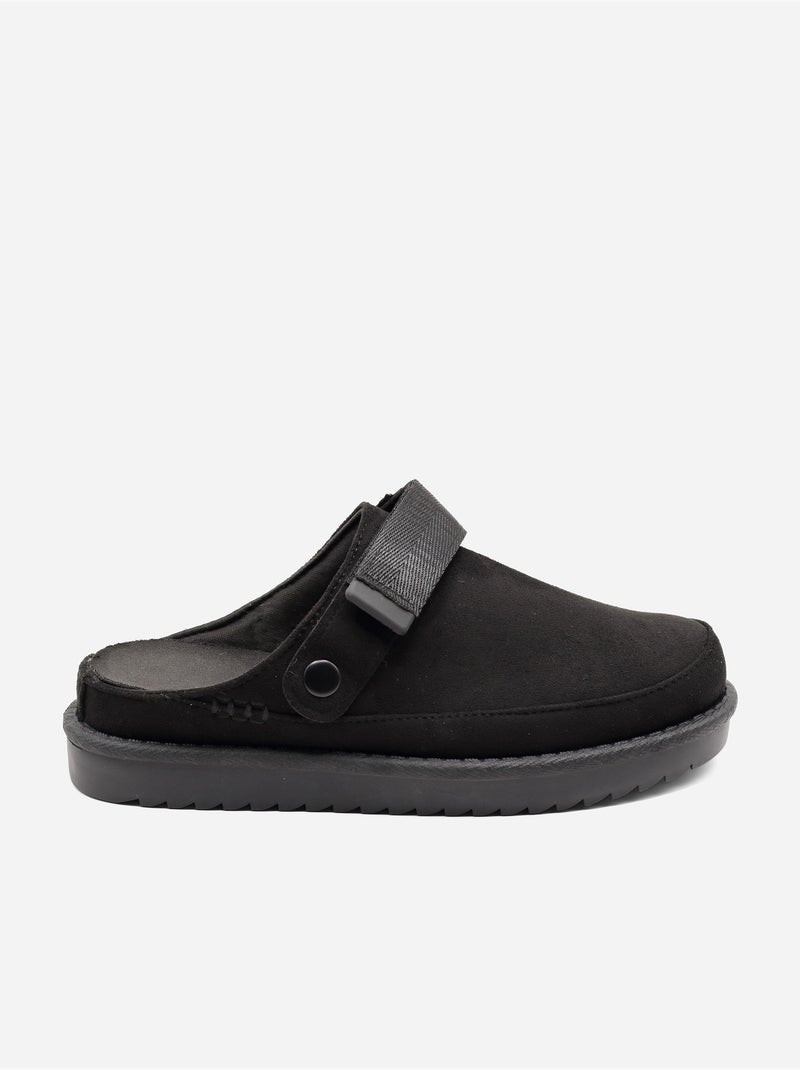 Mules com tira Preto - Kiabi