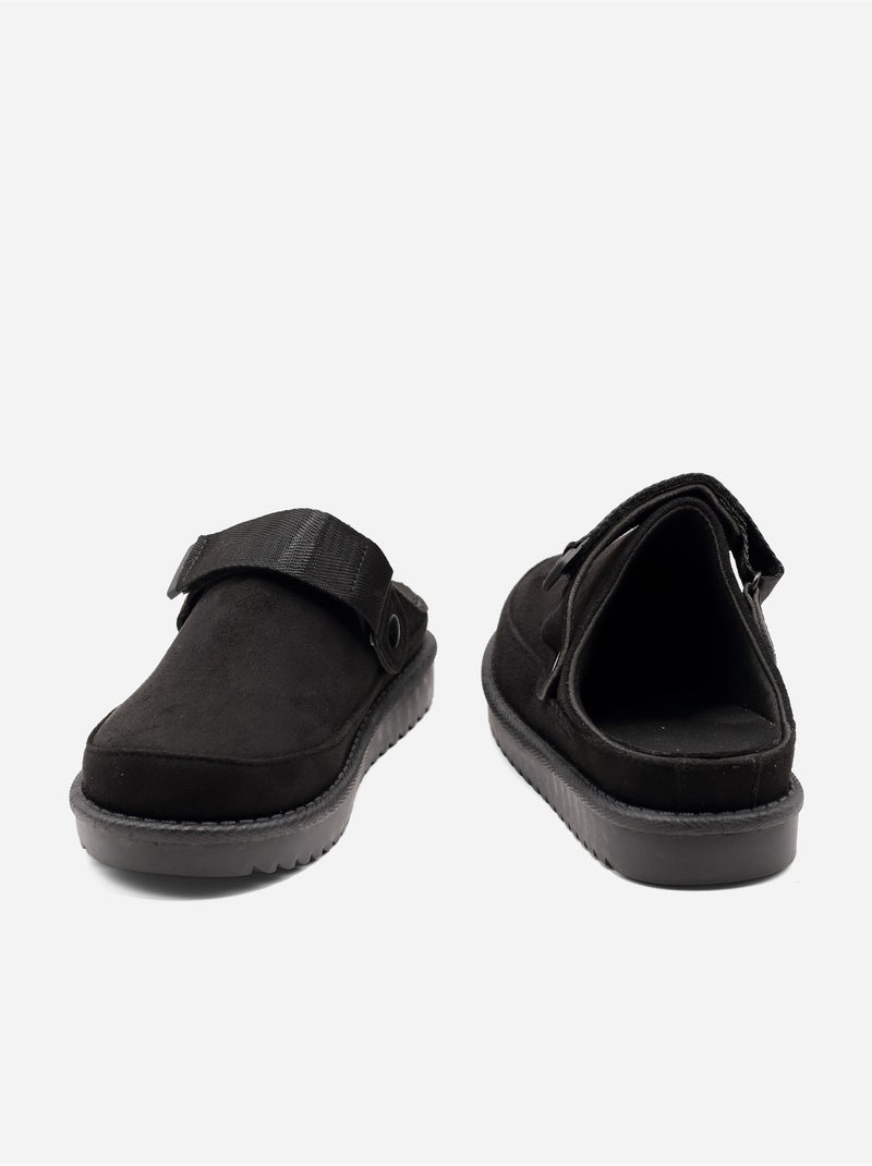 Mules com tira Preto - Kiabi