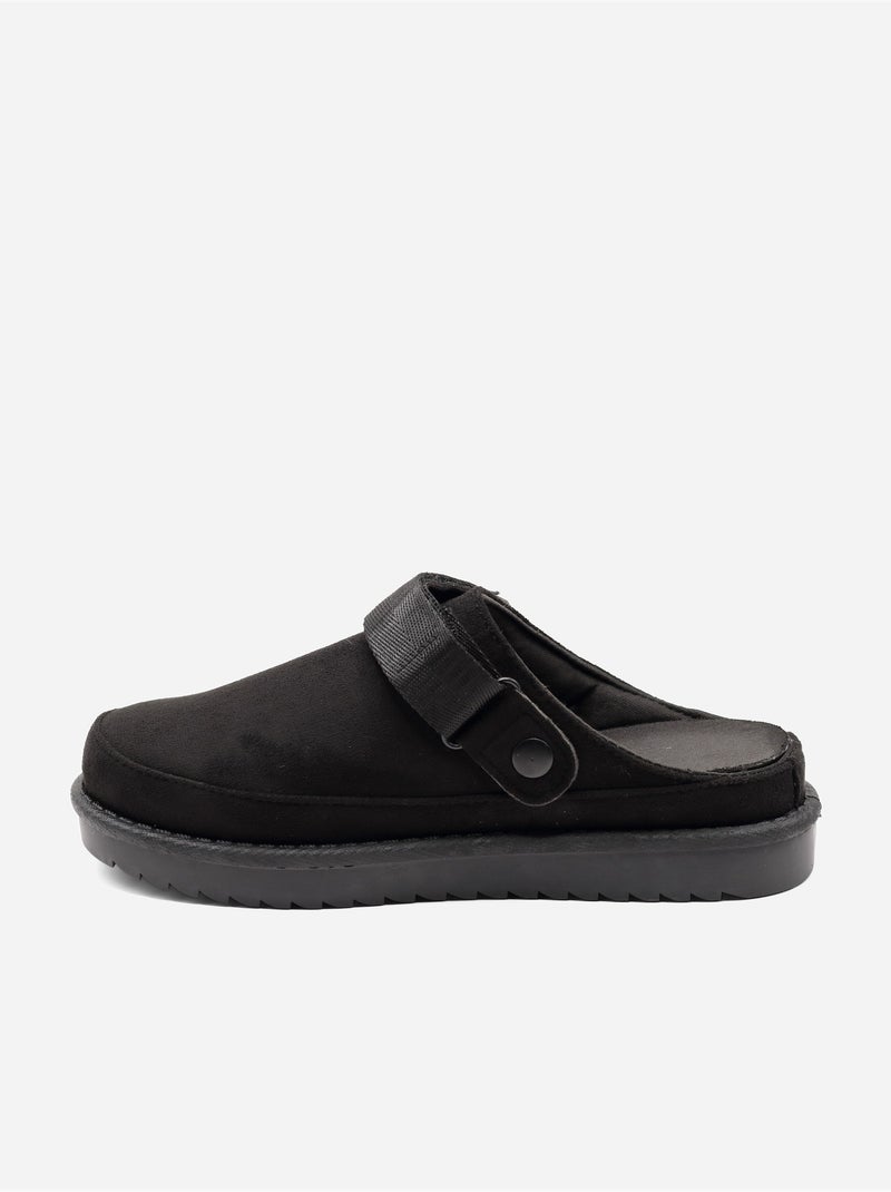 Mules com tira Preto - Kiabi