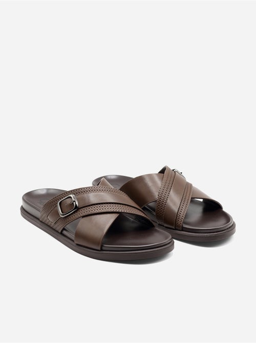 Mules com tiras cruzadas - Kiabi Mules com tiras cruzadas - Kiabi