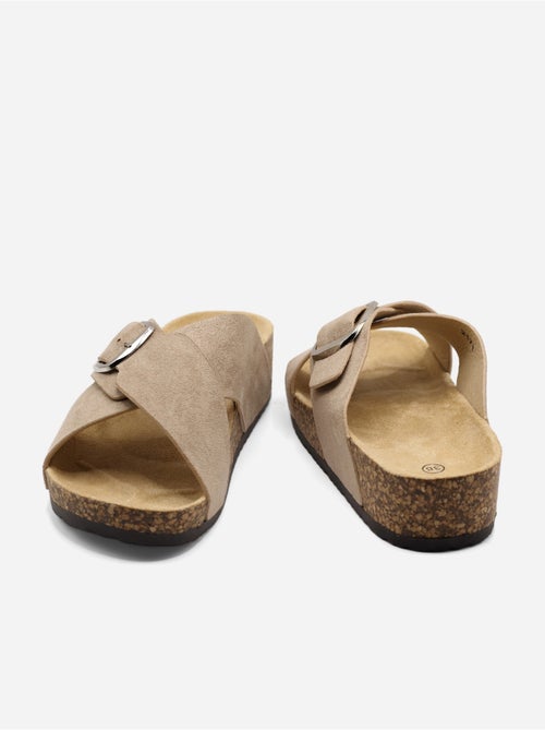 Mules com tiras cruzadas - Kiabi Mules com tiras cruzadas - Kiabi