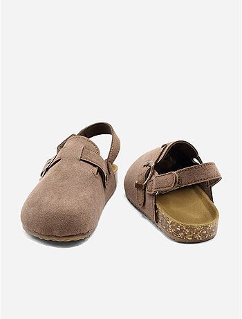Mules com velcro