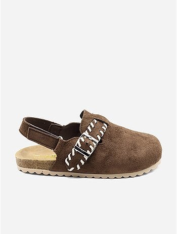 Mules com velcro