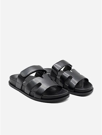 Mules com velcro