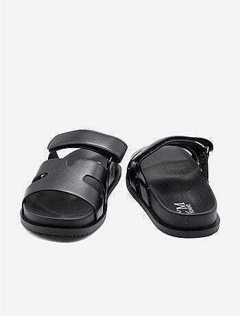Mules com velcro
