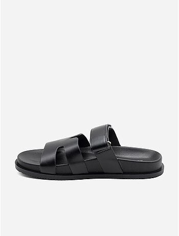 Mules com velcro