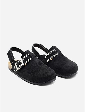 Mules com velcro