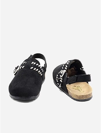 Mules com velcro