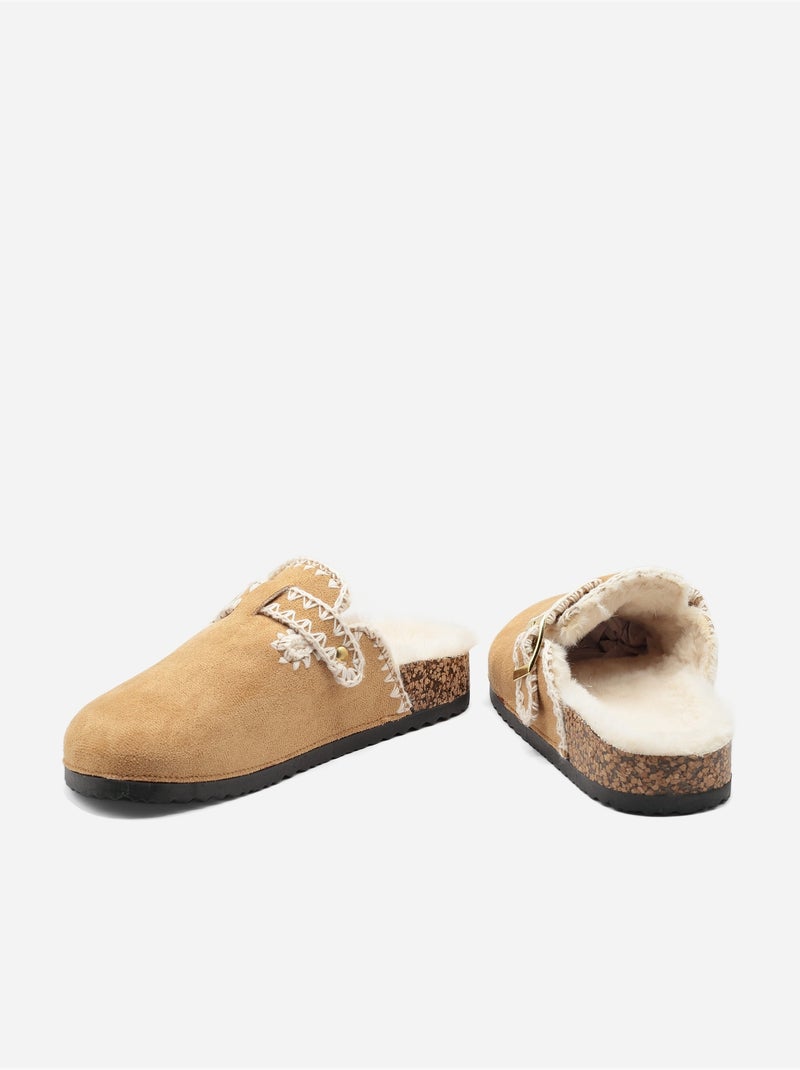 Mules de calçar Camelo - Kiabi