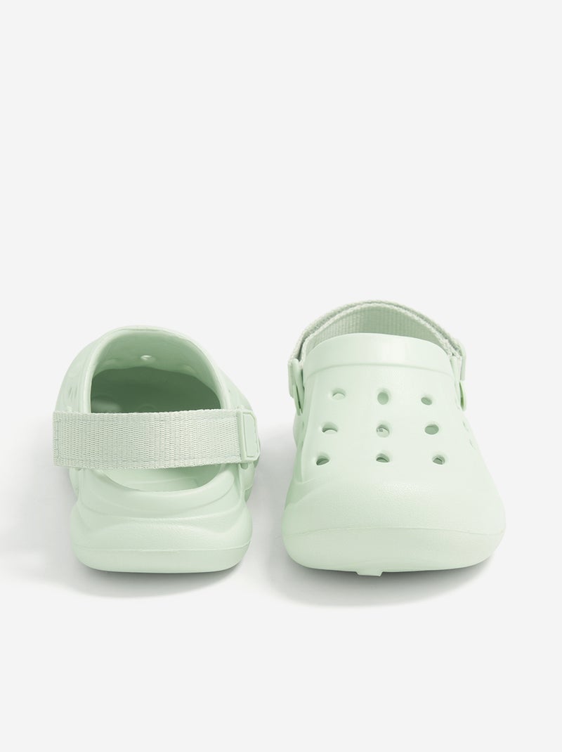 Mules de praia fechadas Verde - Kiabi