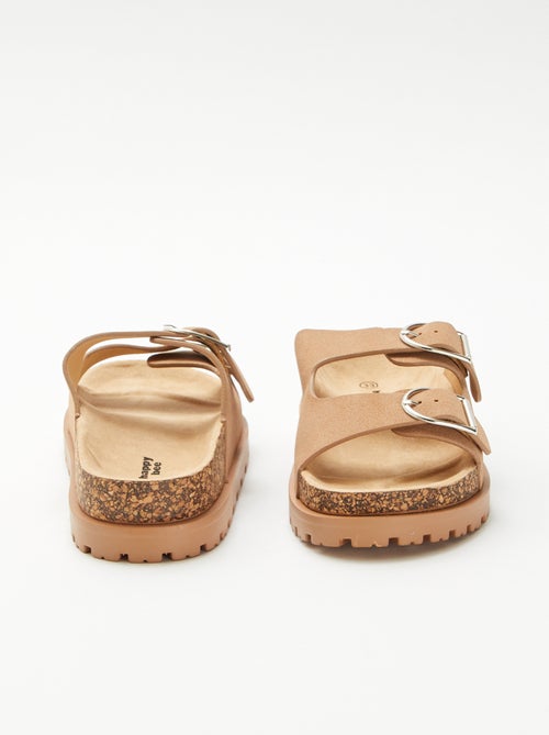 Mules de tira dupla - Kiabi