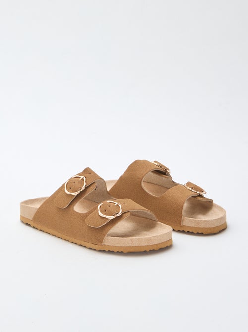 Mules de tira dupla - Kiabi