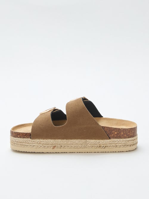 Mules de tira dupla - Kiabi