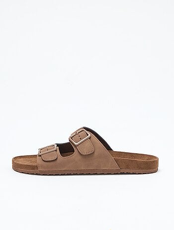 Mules de tiras duplas