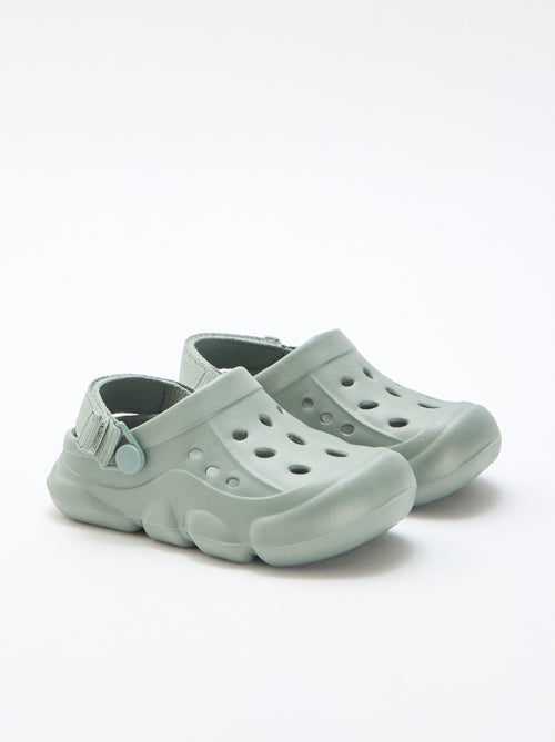 Mules fechadas de praia lisas - Kiabi