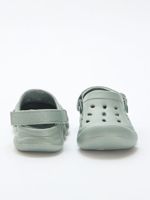 Mules fechadas de praia lisas - Kiabi