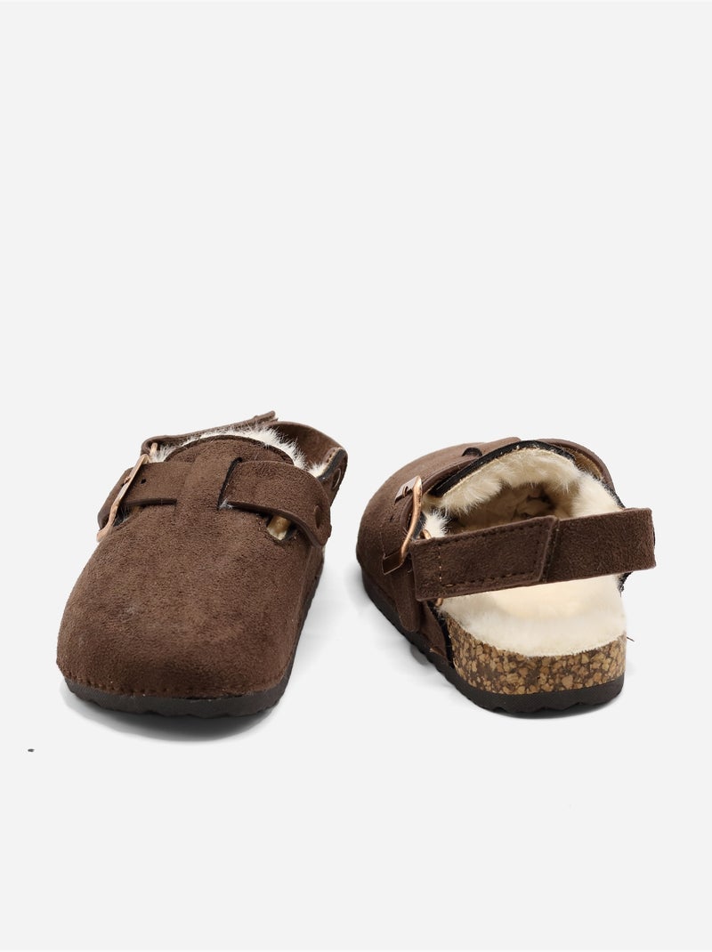Mules forradas Castanho - Kiabi