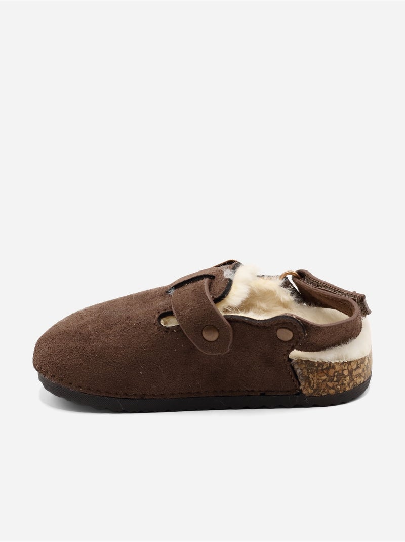 Mules forradas Castanho - Kiabi