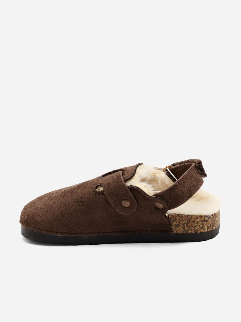 Mules forradas Castanho - Kiabi