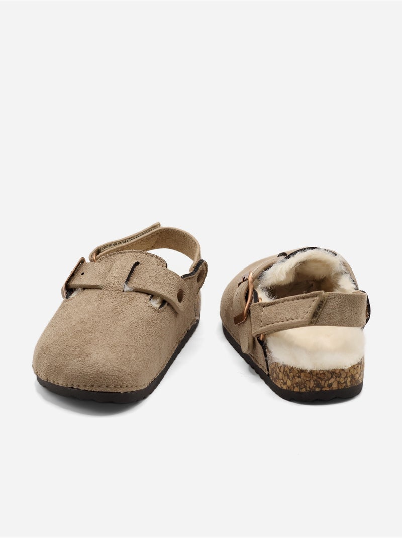 Mules forradas Toupe - Kiabi