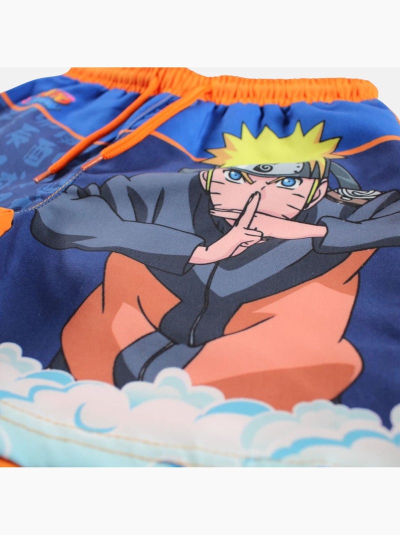 Naruto - Calção de banho  menino Azul - Kiabi