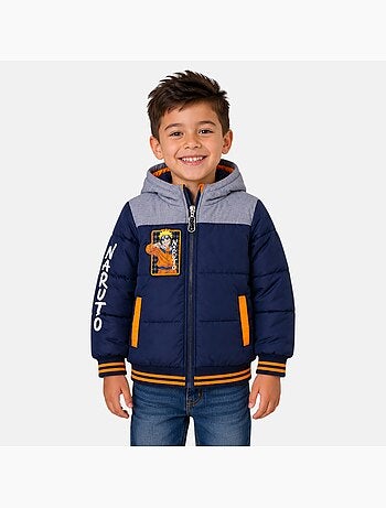Naruto - Casaco acolchoado menino estampado