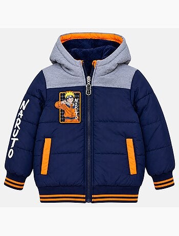 Naruto - Casaco acolchoado menino estampado
