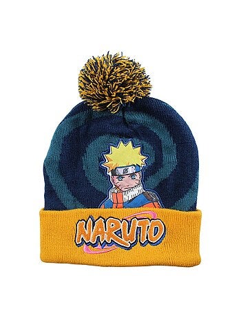 Naruto - Conjunto gorro luvas gola menino