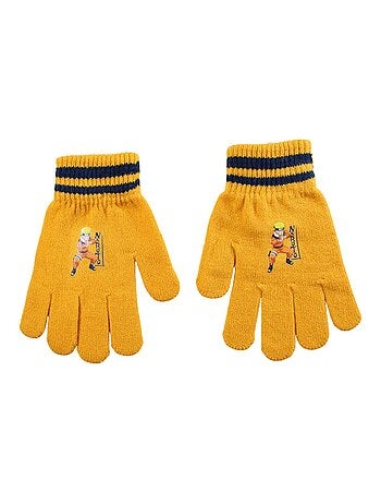 Naruto - Conjunto gorro luvas gola menino