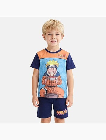Naruto - Conjunto t-shirt e calção criança estampado