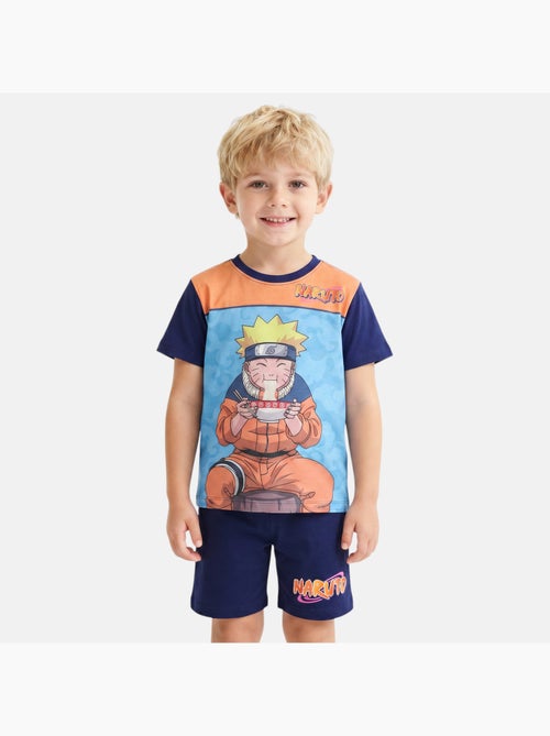 Naruto - Conjunto t-shirt e calção criança estampado - Kiabi