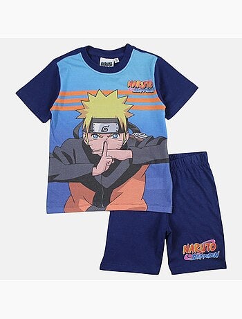 Naruto - Conjunto t-shirt e calção criança estampado