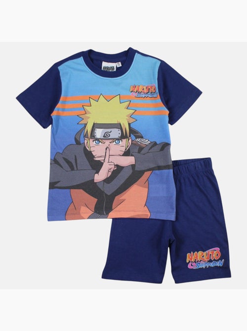 Naruto - Conjunto t-shirt e calção criança estampado - Kiabi