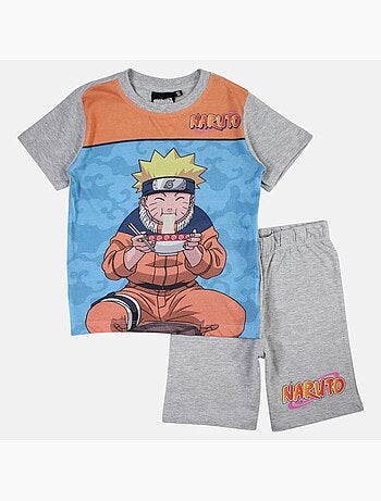 Naruto - Conjunto t-shirt e calção criança estampado