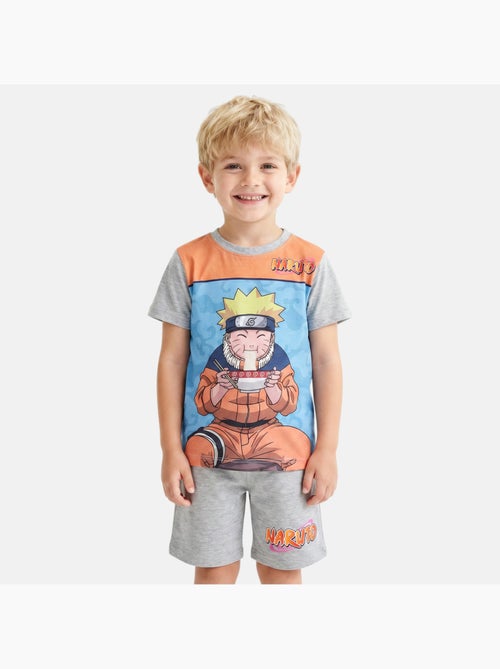 Naruto - Conjunto t-shirt e calção criança estampado - Kiabi Naruto - Conjunto t-shirt e calção criança estampado - Kiabi
