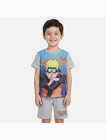 Naruto - Conjunto t-shirt e calção criança estampado