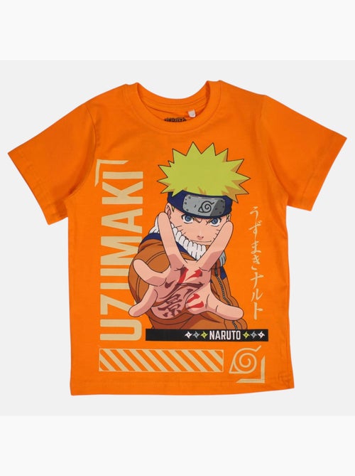 Naruto - Conjunto t-shirt e calção menino estampado - Kiabi Naruto - Conjunto t-shirt e calção menino estampado - Kiabi