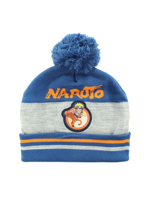Naruto - Gorro criança com pompom estampado - Kiabi Naruto - Gorro criança com pompom estampado - Kiabi