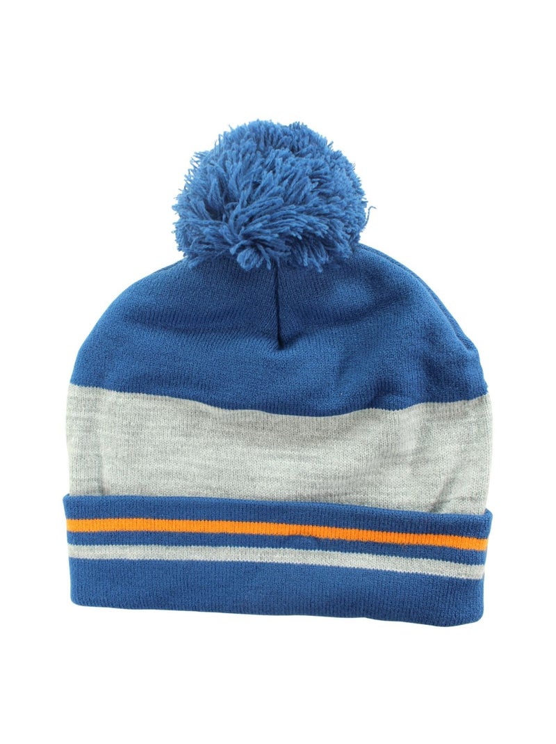 Naruto - Gorro criança com pompom estampado Azul - Kiabi