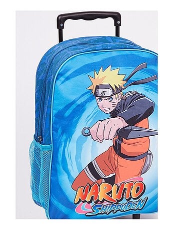Naruto - Mala com rodas criança 40x30x13 cm