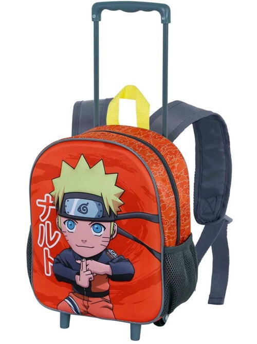 Naruto Chikara Mochila 3D com Rodas Pequena, Multicolorido - Kiabi Naruto Chikara Mochila 3D com Rodas Pequena, Multicolorido - Kiabi