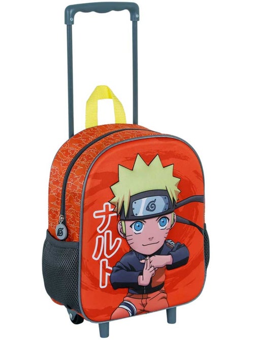 Naruto Chikara Mochila 3D com Rodas Pequena, Multicolorido - Kiabi Naruto Chikara Mochila 3D com Rodas Pequena, Multicolorido - Kiabi