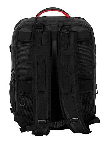 Naruto Clouds Mochila de Viagem Mercury Grande 47x23x33cm, Preta