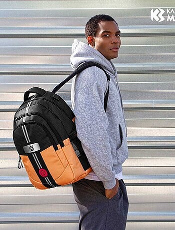 Naruto Dress Mochila Running PLUS, Multicolorido