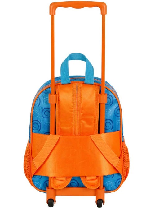 Naruto Happy Mochila 3D com Rodas Pequena, Azul - Kiabi Naruto Happy Mochila 3D com Rodas Pequena, Azul - Kiabi