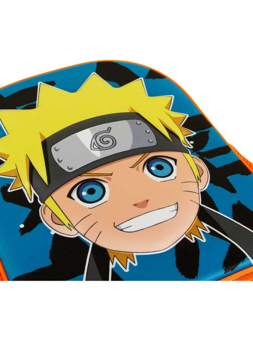 Naruto Happy Mochila 3D com Rodas Pequena, Azul - Kiabi Naruto Happy Mochila 3D com Rodas Pequena, Azul - Kiabi