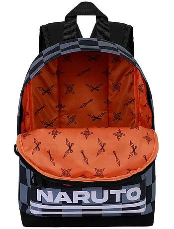 Naruto ichiraku mochila pequena hs fan, preta