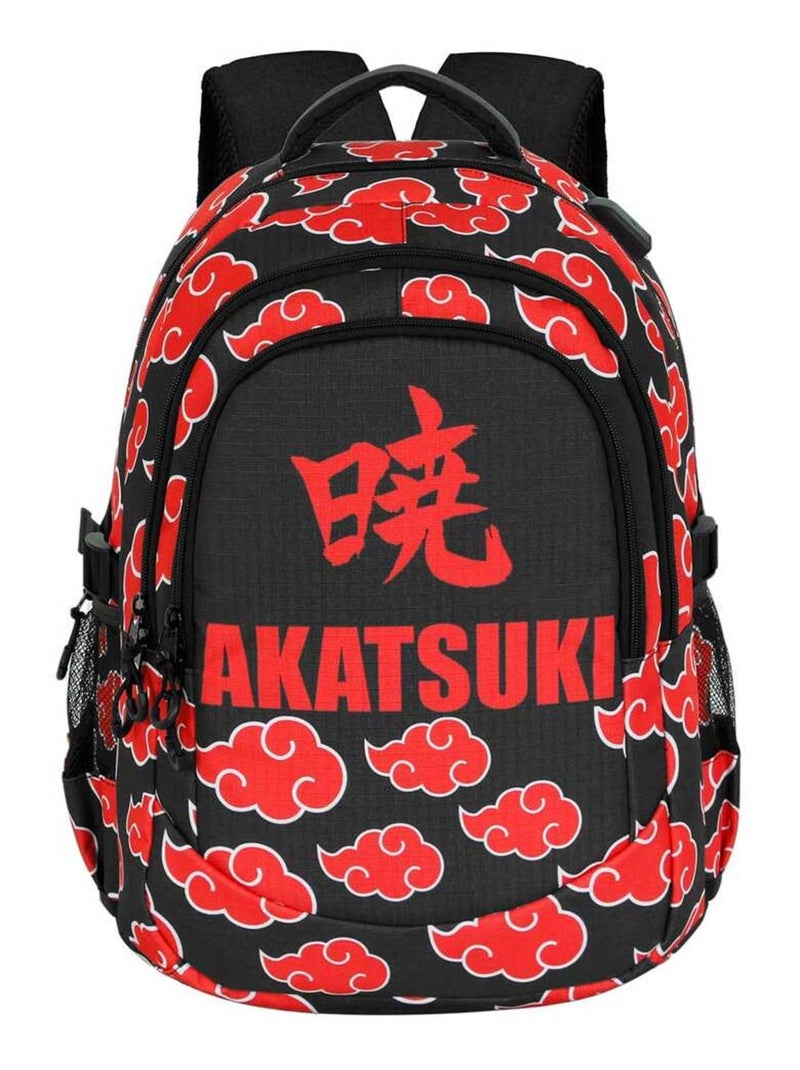 Naruto Kanji Mochila Running PLUS, Preta Preto - Kiabi