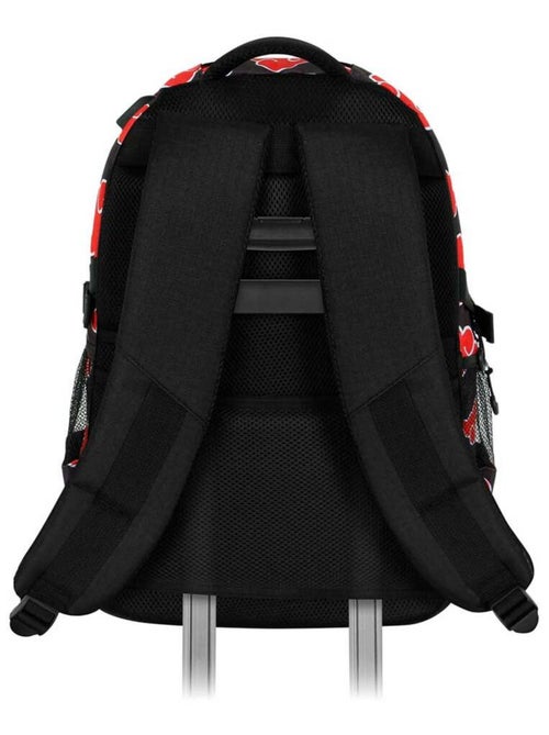 Naruto Kanji Mochila Running PLUS, Preta - Kiabi