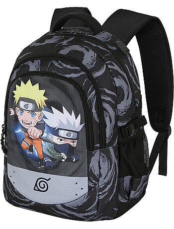 Naruto Kid Mochila Running PLUS, Cinza